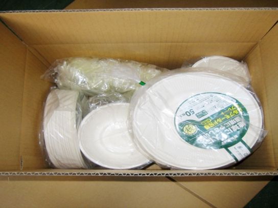 災害用エコ食器セット